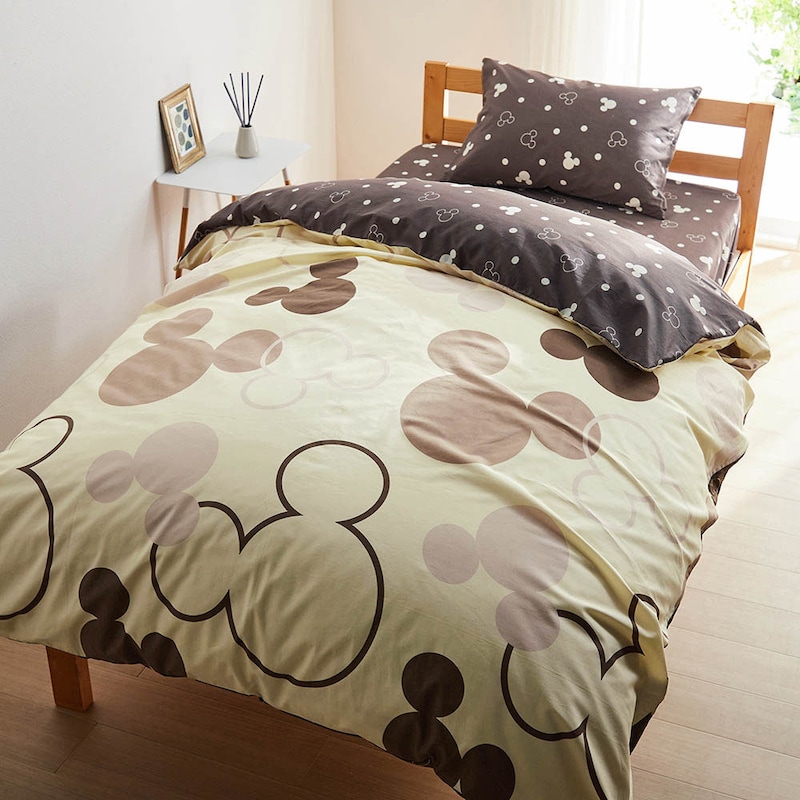 Disney（ディズニー） 布団カバー 3点セット シングル 布団カバー