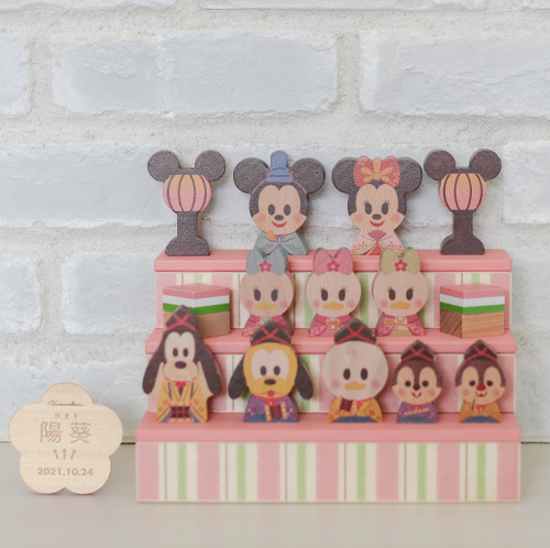 Disney（ディズニー） 雛祭り 初節句 KIDEA＆BLOCK ひなまつり