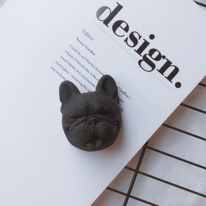 フレンチブルドッグ 雑貨 動物 グッズ アロマストーン 素焼き