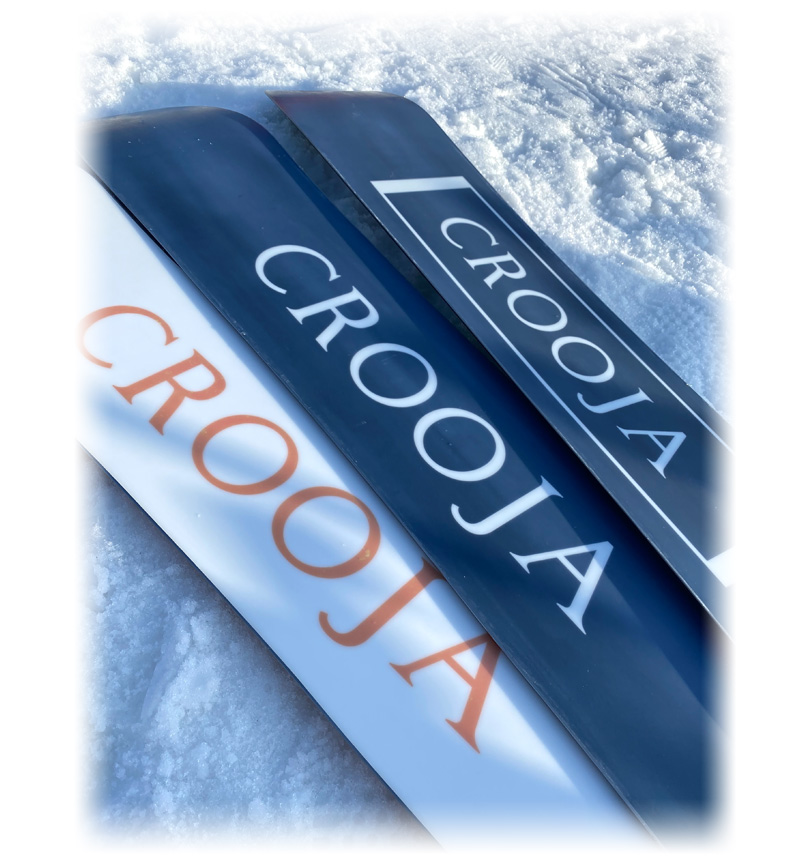 CROOJA/クロージャ KNIT COVER LOGO eb's スノーボード ニットケース