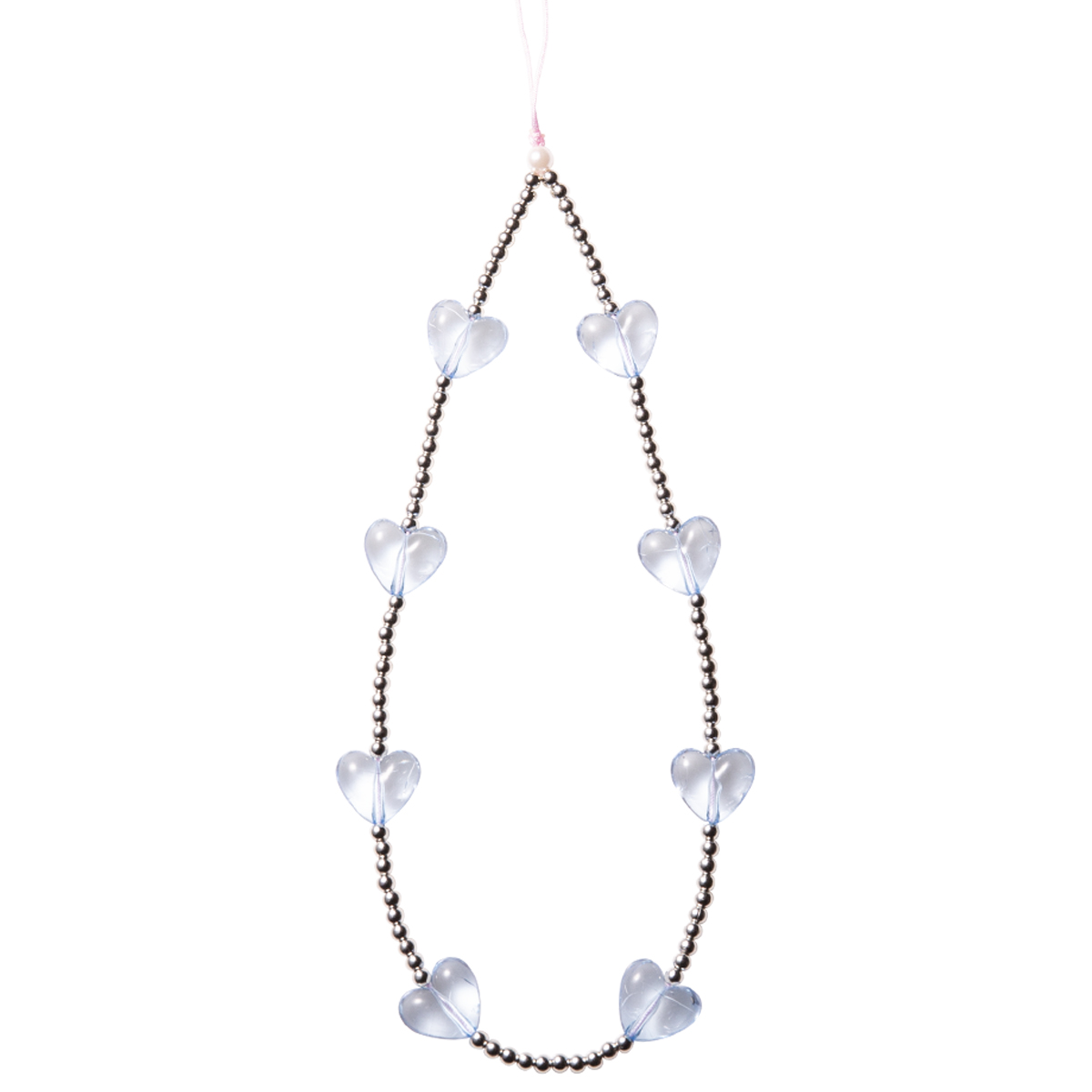 スマホ ストラップ 手首 ビーズ 韓国 ハート ハンドストラップ スマホ