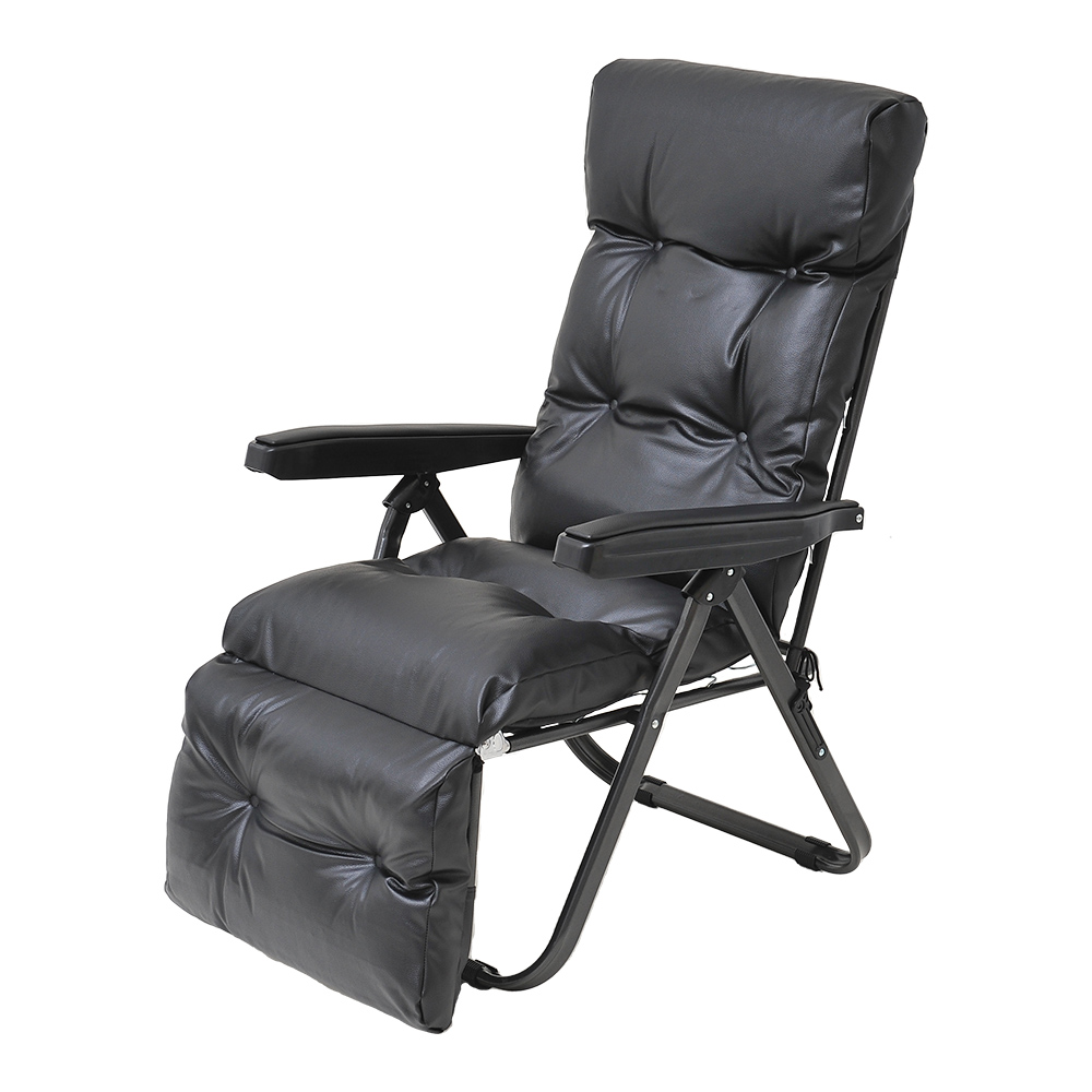 リクライニングチェア フットレスト付き フカフカ ハイバック