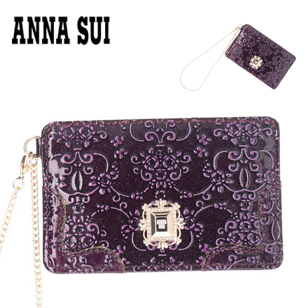 ANNA SUI（アナスイ） パスケース 定期入れ ICカード カード入れ
