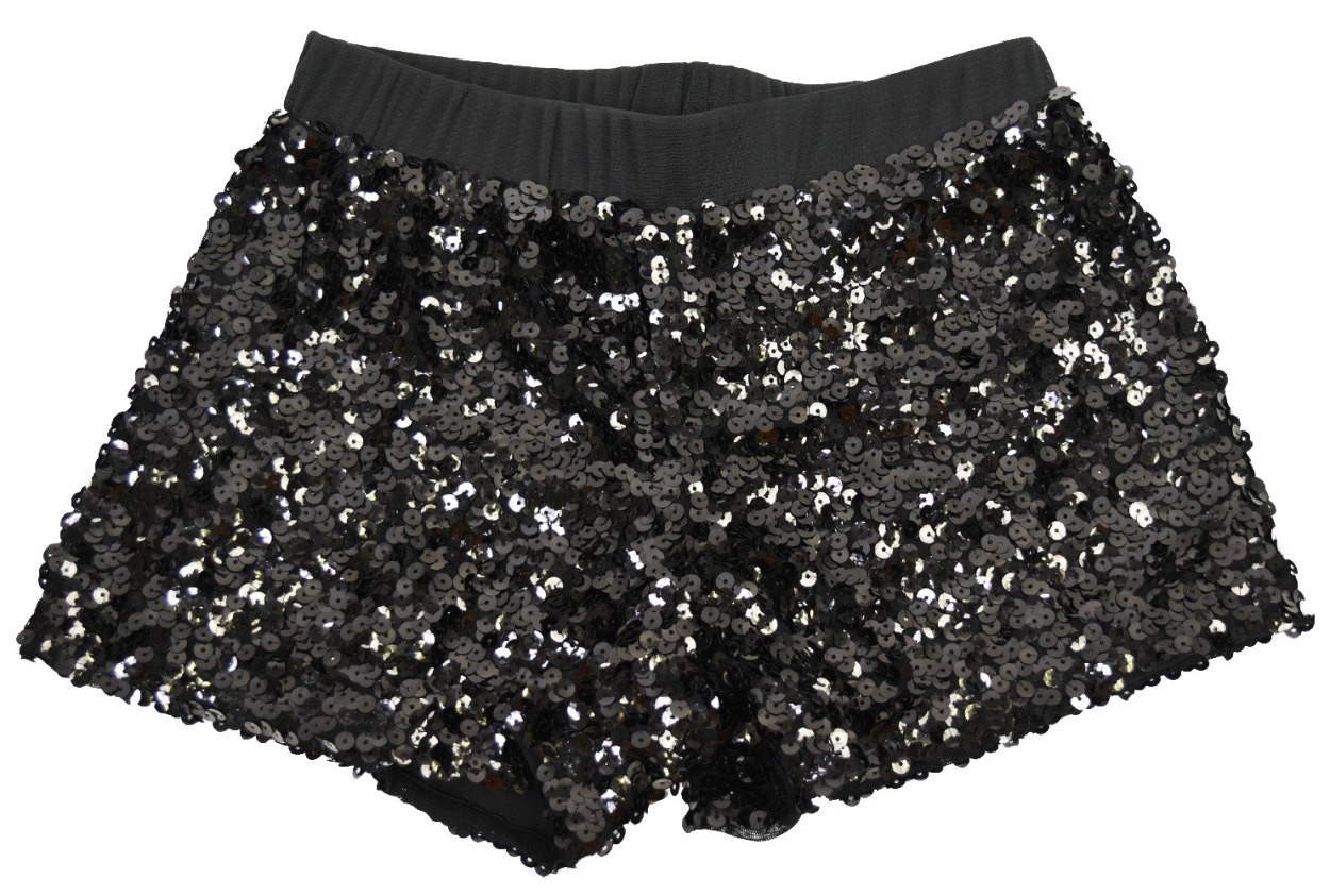 スパンコール 衣装 ボトムススパンコールショートパンツ 半ズボン