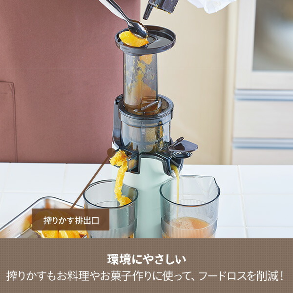 Toffy ミキサー ジューサー スロージューサー 小型 ミニスロー