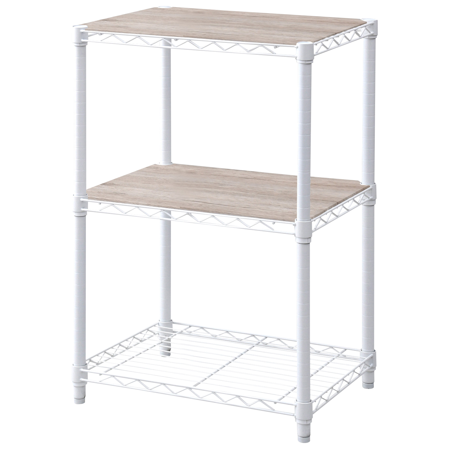 山善（YAMAZEN） スチールラック 棚 木製棚板2枚セット 幅62 奥行39 高