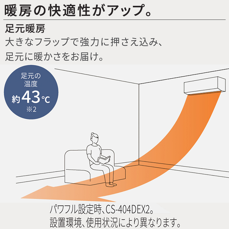 エオリア エアコン おもに6畳 パナソニック 2024年 モデル EXシリーズ