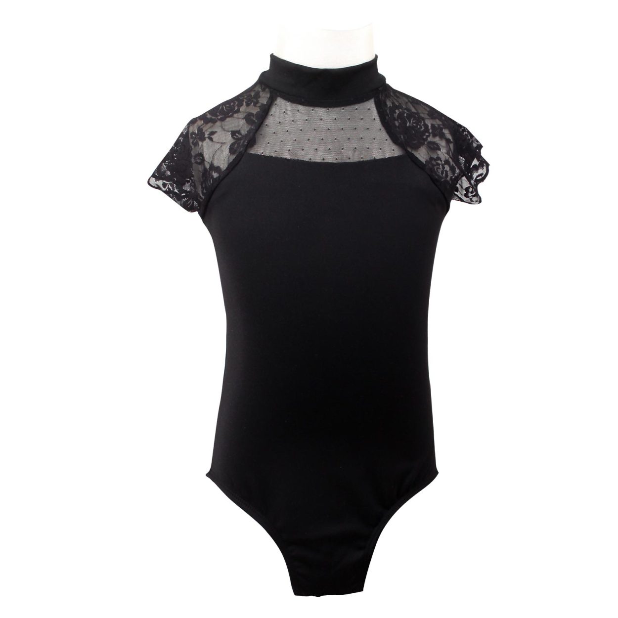 EsuonHappiness バレエ レオタード 子供 大人 ジュニア ハイネック