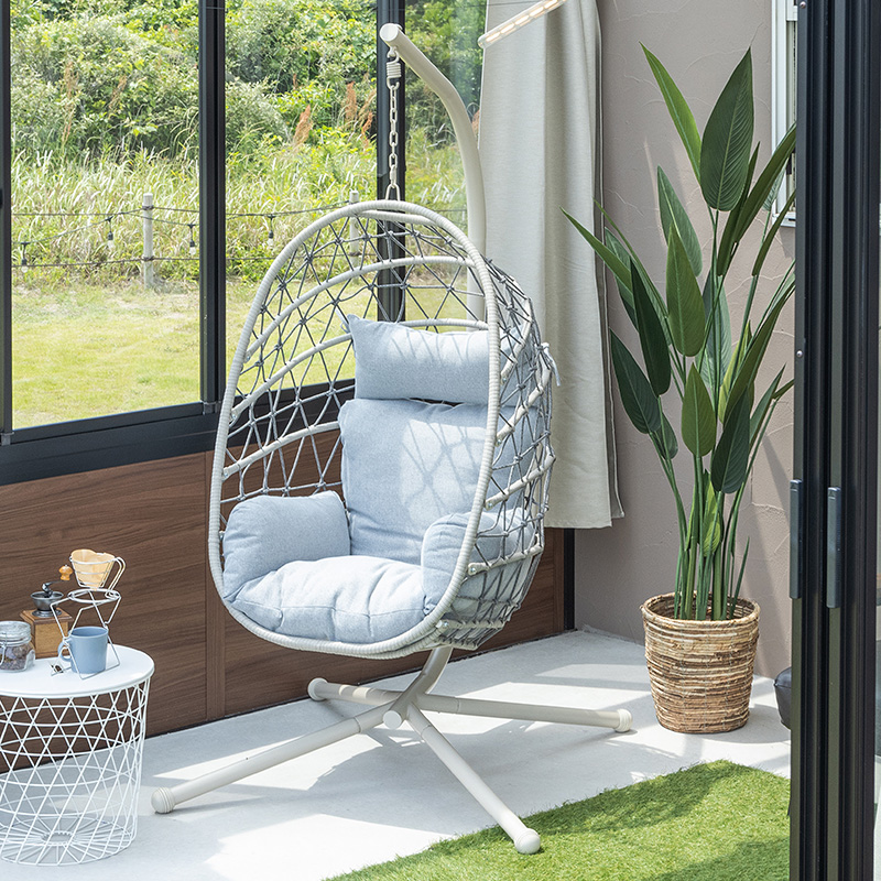 MINT ハンギングチェア 1人掛け バスケット 吊り下げ リラックス