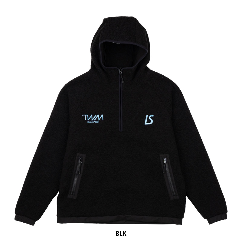 ルースイソンブラ（LUZ e SOMBRA） ボアフリースパーカー/TWM
