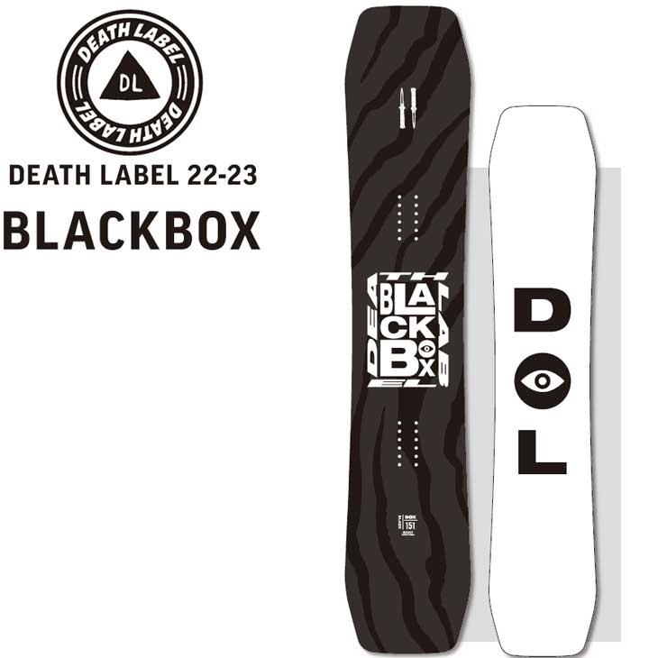 DEATH LABEL 22-23 DEATH LABEL デスレーベル スノーボード 【 BLACK