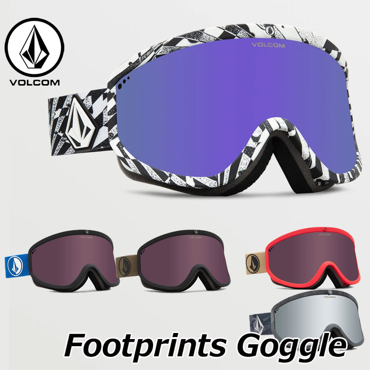 VOLCOM（ボルコム） 23-24 スノボ ゴーグル SNOW Footprints Goggle