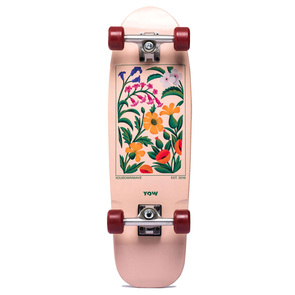 YOW（ヤウ） サーフスケート クルーザー FLORA 28.5インチ フローラ 40