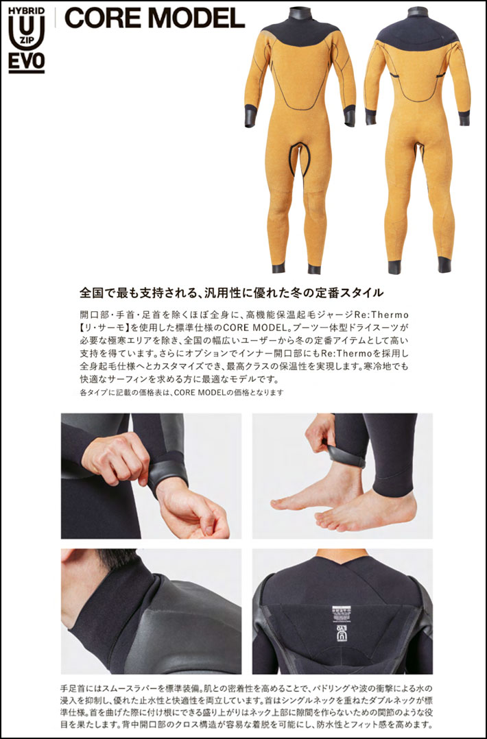 カスタムオーダー 2025 BREAKER OUT ウェットスーツ セミドライ
