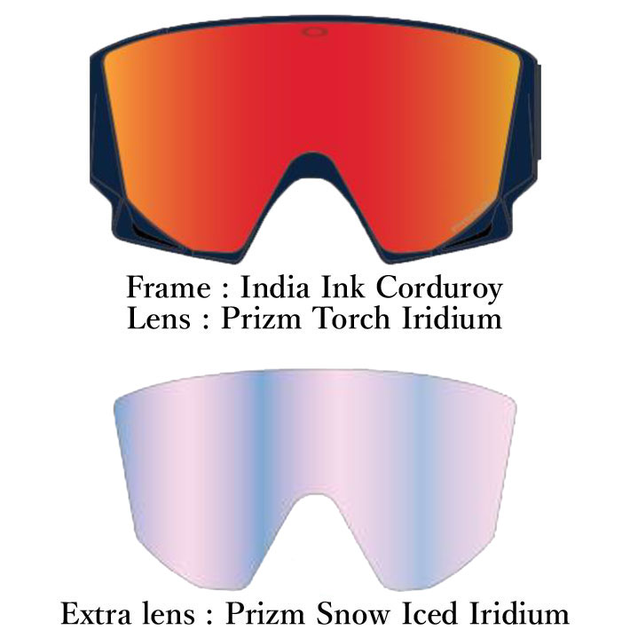 OAKLEY（オークリー） 25-26 ゴーグル FLOW SCAPE L GOGGLE oo7145A-17