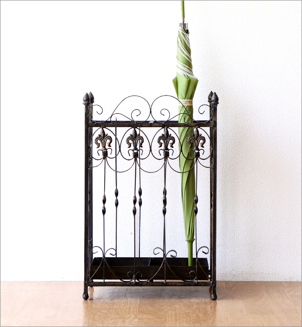 傘立て 傘たて 傘立 アイアン おしゃれ アンティーク スリム