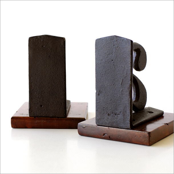 ビンテージ フリーメイソン アンティーク ブックエンド 本立て 【公式