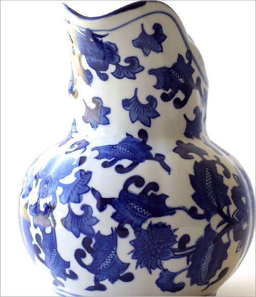 フラワーベース 花瓶 花びん 陶器 花器 おしゃれ シノワズリ モダン