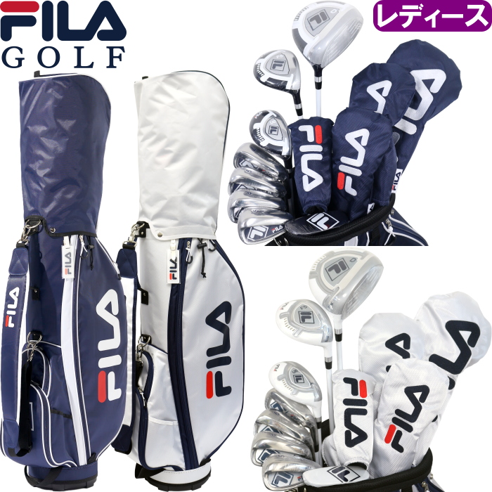 FILA GOLF フィラ レディース ゴルフセット クラブ8本＋キャディバッグ