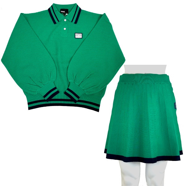 PING（ピン） セール ゴルフウェア セットアップニット ボーダー