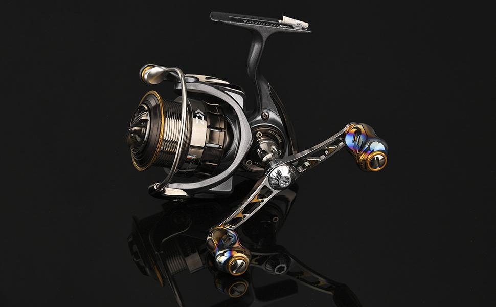 スピニングリール ダブルハンドル 98mm シマノ Shimano ダイワ Daiwa