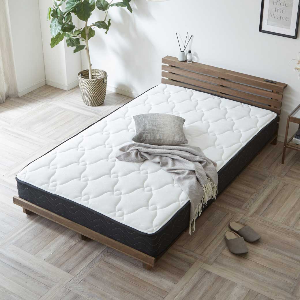 ネルコンシェルジュ ポケットコイルマットレス 高密度 23cm厚