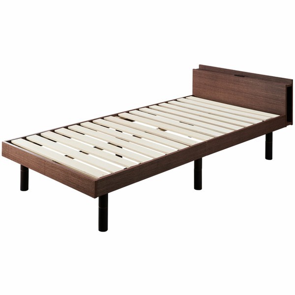 ベッド ベッドフレーム ダブル 収納付きベッド すのこベッド すのこ