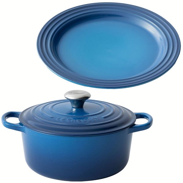 Le Creuset（ル・クルーゼ） 【並行輸入品】 なべ+プレートセット ル