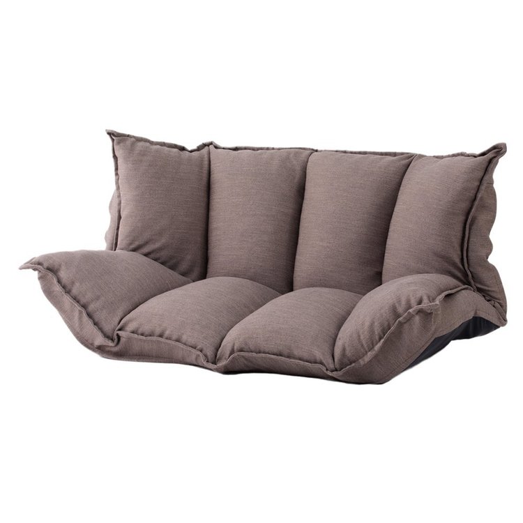 ローソファー 2人掛け 撥水 はっ水 一人掛け 座椅子 コンパクト