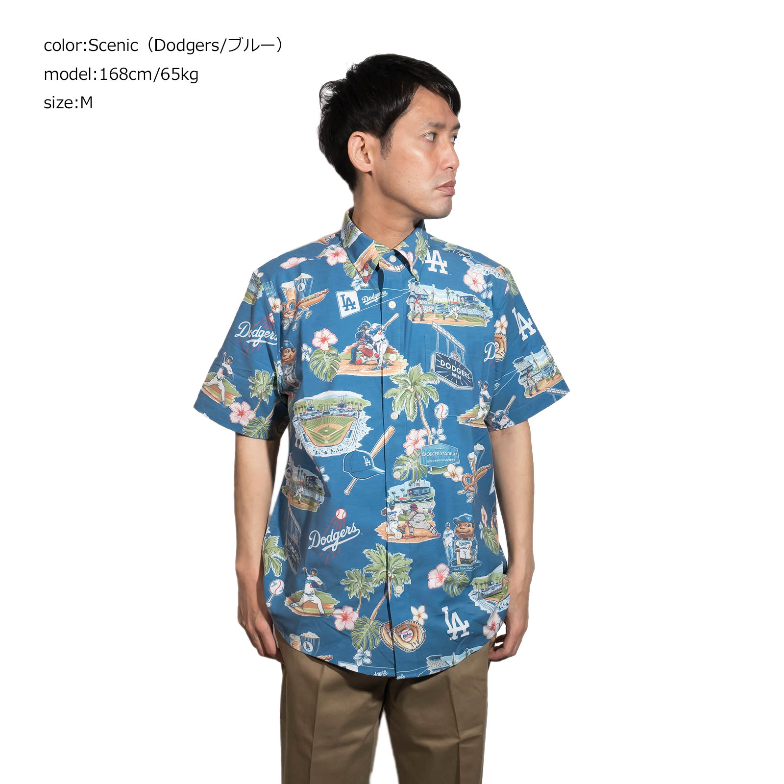 reyn spooner（レインスプーナー） 半袖 アロハシャツ フルオープン