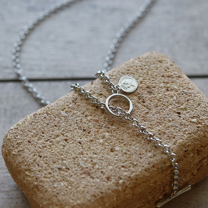 Jewel VOX ネックレス ロングネックレス Y字 チェーンネックレス