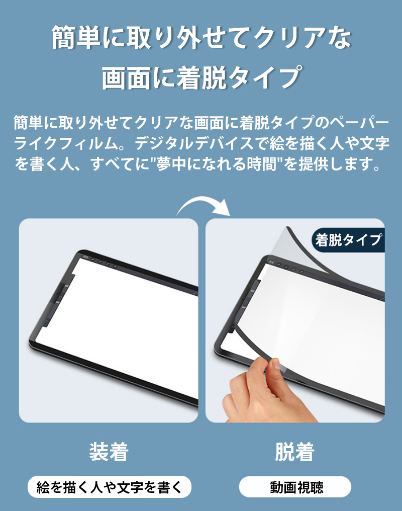SAVVIES iPad 第10世代 11世代 フィルム ペーパーライク フィルム 2025