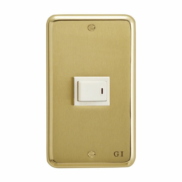 スイッチプレート 金色 ゴールド 3口 フルカラーシリーズ スイッチ