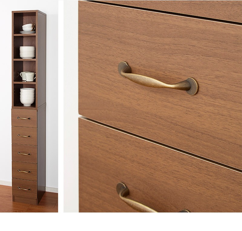 すきま収納 タオルストッカー 幅25cm ランドリーラック 隙間 スリム