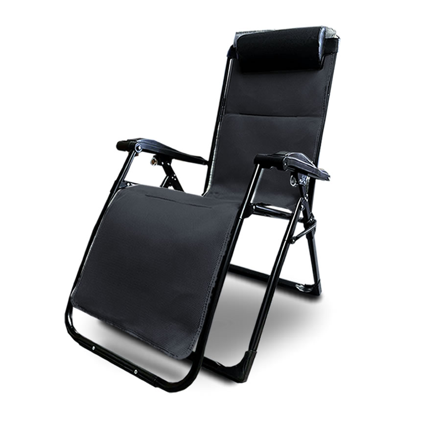 2個セット リクライニング チェア 2種類選択 クッション 折りたたみ