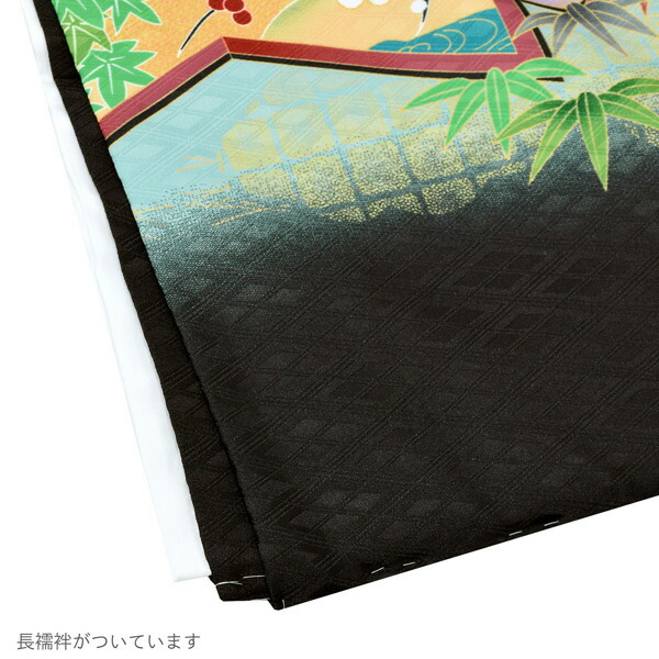 七五三 着物 男の子 5歳 羽織袴セット 「抹茶色 鷹、蔓帯」 フルセット