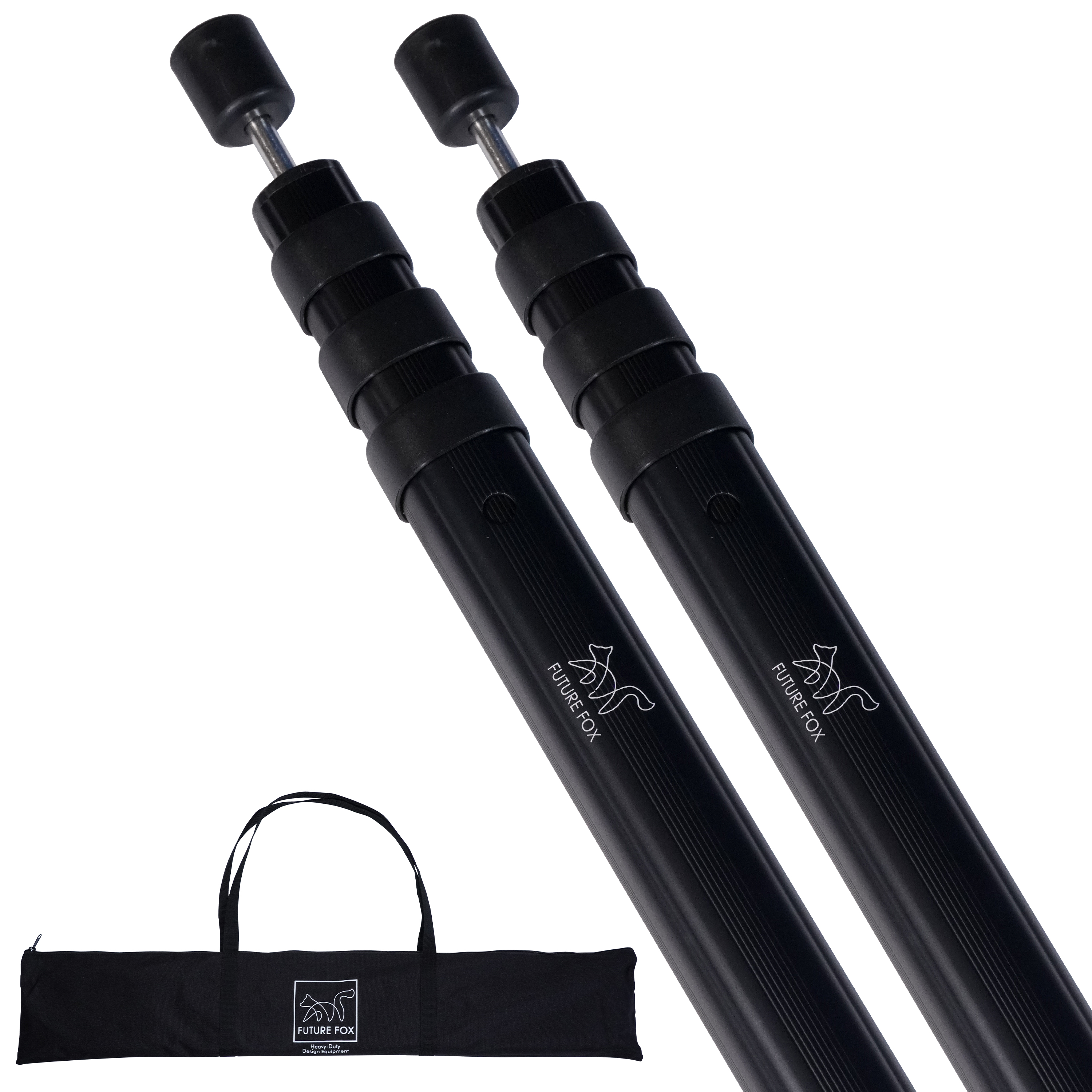 FUTURE FOX 伸縮ポール 2本セット キャンプ タープポール テントポール