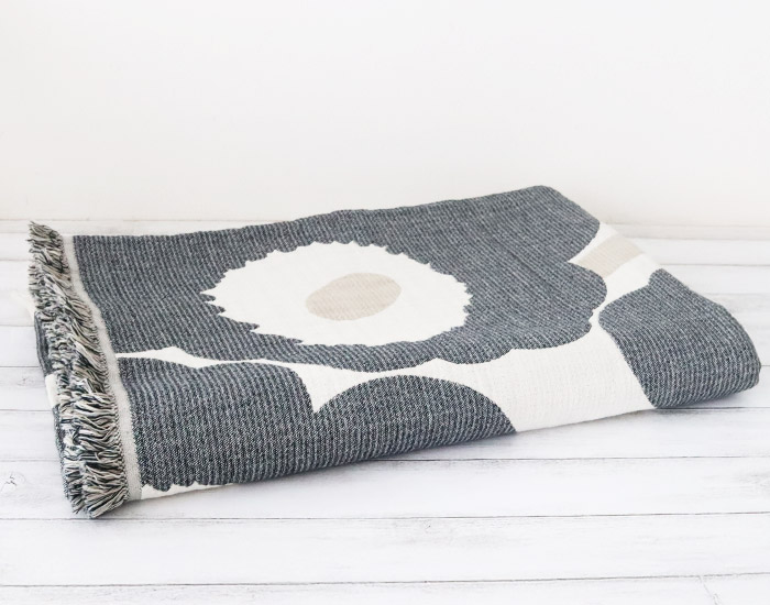 marimekko（マリメッコ） ブランケット Unikko ウニッコ Jacquard
