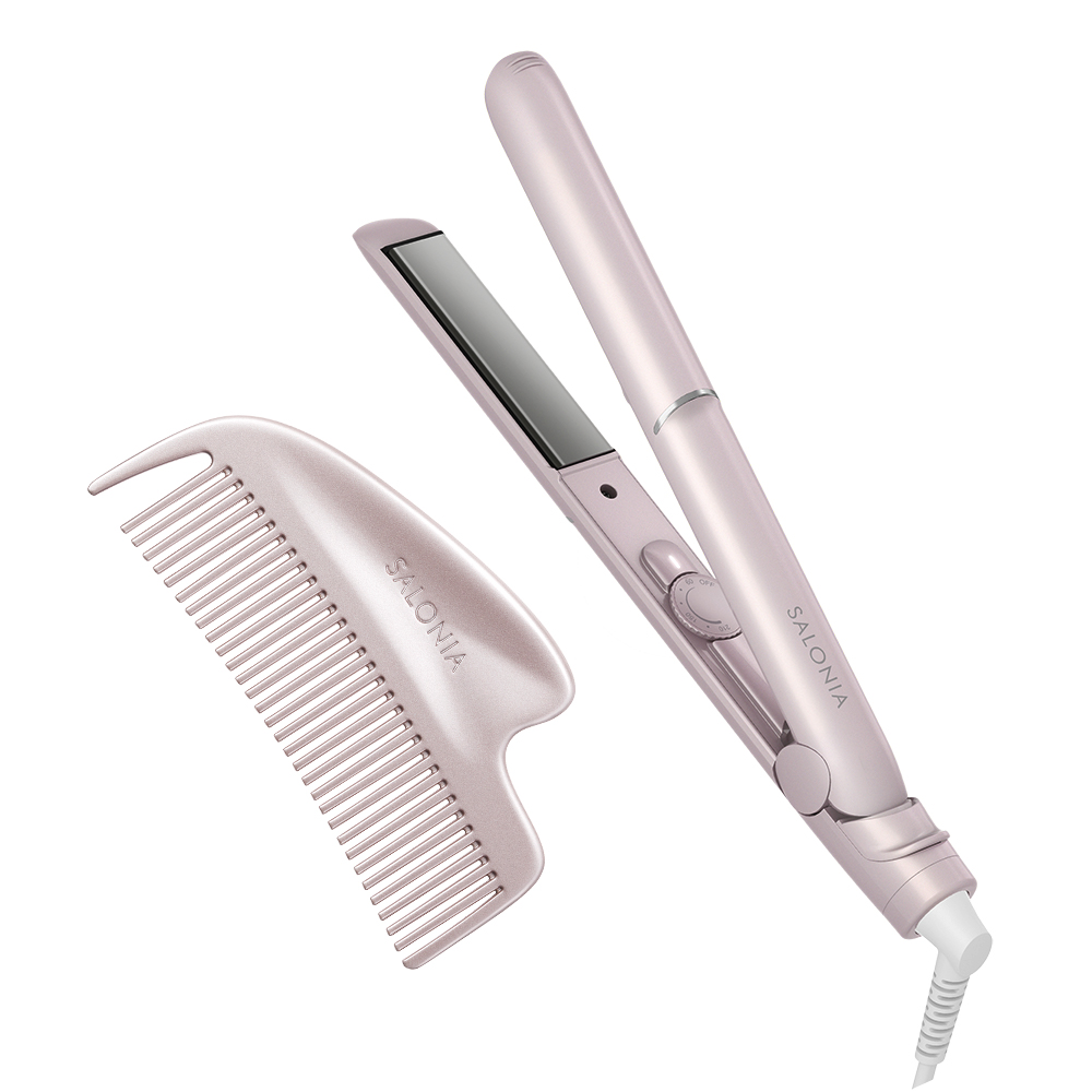 SALONIA（サロニア） コーム ドライヤー ヘアアイロン セット くし
