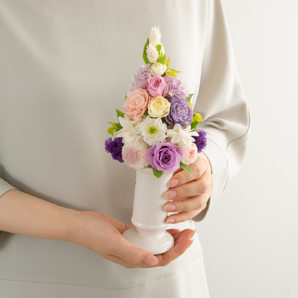 仏花 プリザーブドフラワー 仏壇用 琴 お供え 初盆 花 49日 法事 お供