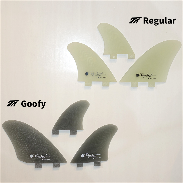 TRUE AMES トゥルーアムス FCS フィン Lovelace Asymmetrical