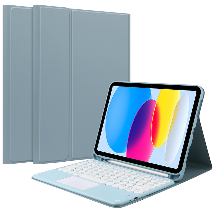 iPad キーボード ケース カバー ペンシル収納 第10世代 10.2 第9 8 7