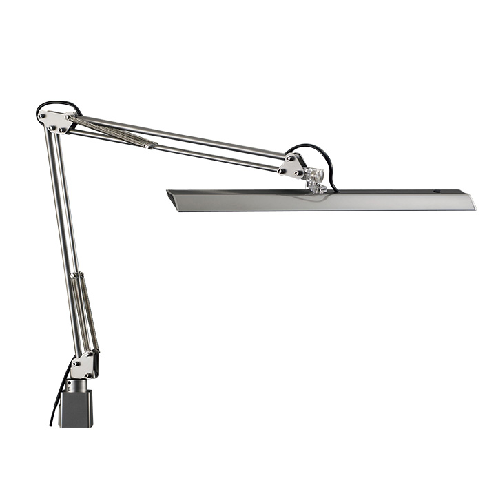 無段階調光 角度調整機能 Z-light クランプ式 LDE デスクライト