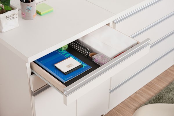 パソコンデスク キャビネット 木製 プリンター 収納 省スペース 幅60