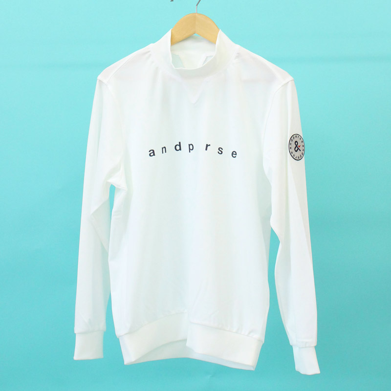 and per se（アンパスィ） ゴルフウェア メンズ トレーナー モック