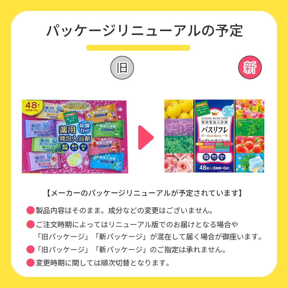 ライオンケミカル 入浴剤 薬用発泡入浴剤 8つの香り 発泡 48錠入