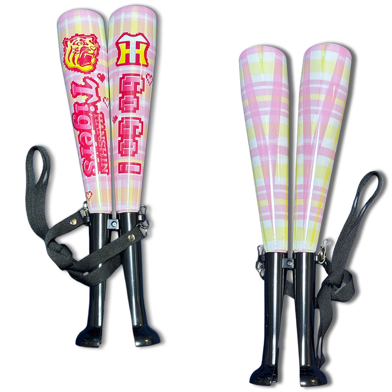阪神タイガースミニVメガバットピンク : ショップインパクトヤフー店
