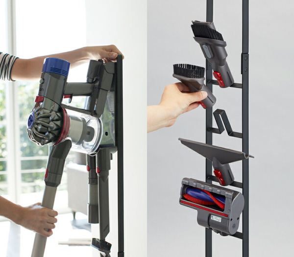 tower 山崎実業 コードレスクリーナースタンド タワー 公式 白 黒 3540