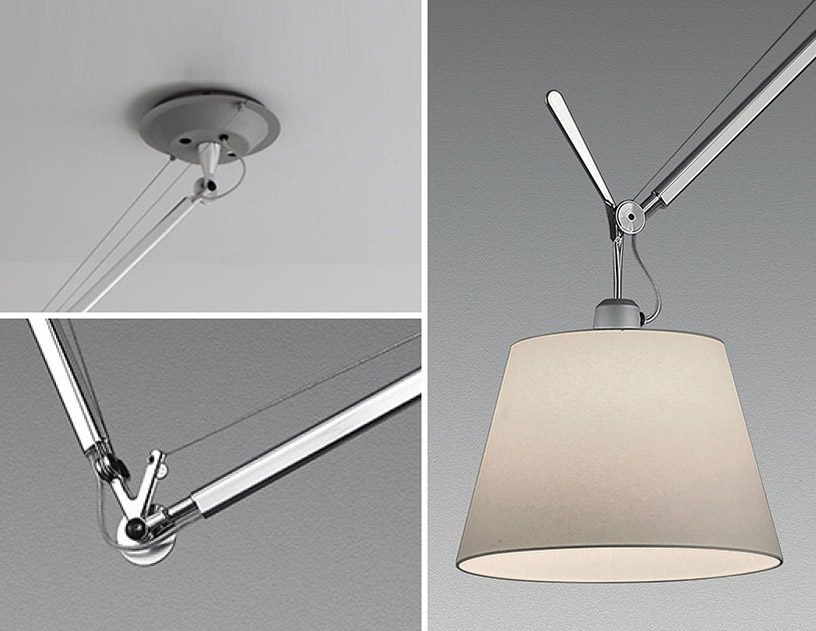 Artemide（アルテミデ） ペンダント照明 Tolomeo Suspension（トロメオ