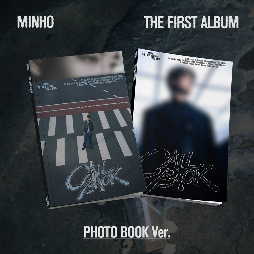 MINHO The 1st Album『CALL BACK』 詳細公開！ - SHINee OFFICIAL WEBSITE